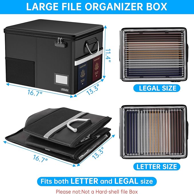 5200℉ Fireproof Document Box - Image 5