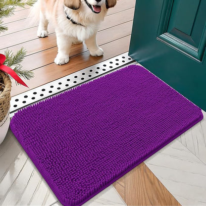 OLANLY Dog Door Mat for Muddy Paws 30x17, Absorbs Moisture and Dirt, Absorbent by OLANLY