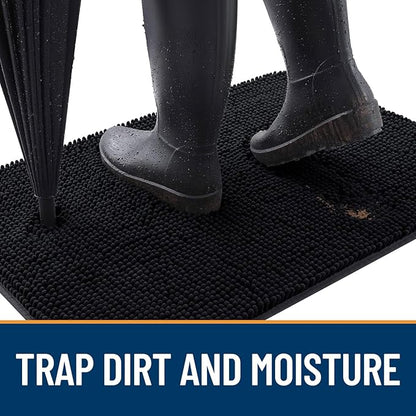 OLANLY Dog Door Mat for Muddy Paws 45x27, Absorbs Moisture and Dirt, Absorbent - Image 2