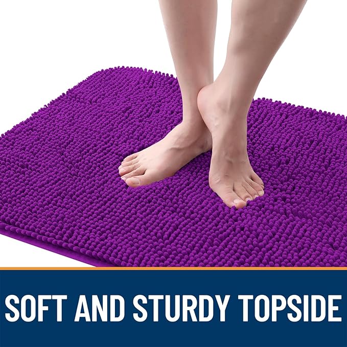 OLANLY Dog Door Mat for Muddy Paws 47x17, Absorbs Moisture and Dirt, Absorbent - Image 4