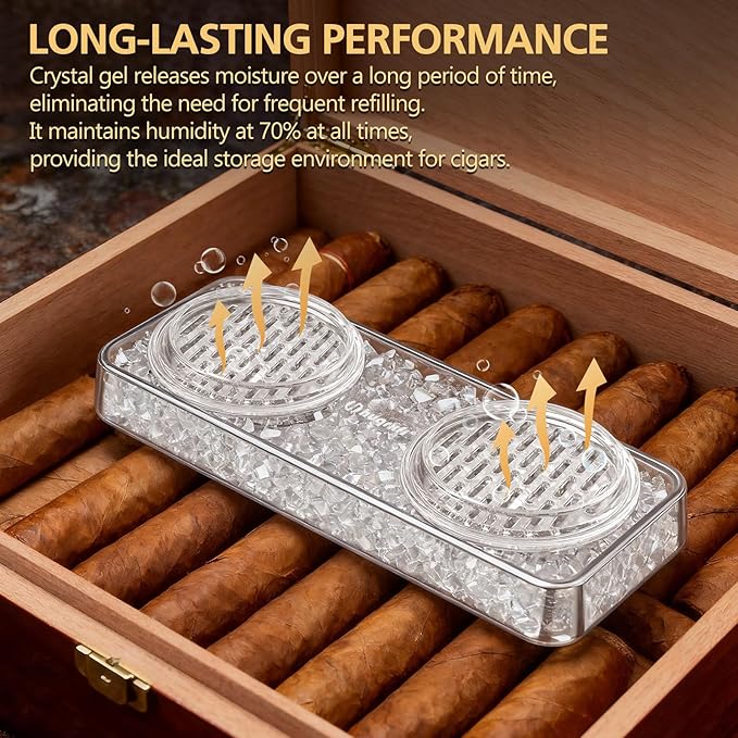 Pre-Filled Cigar Humidifier, Cigar Crystal Gel Humidifier, Suitable - Image 4