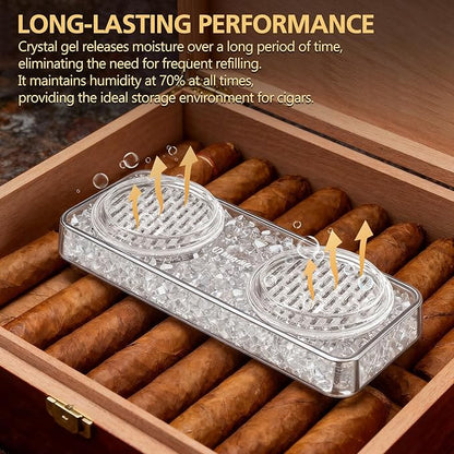 Pre-Filled Cigar Humidifier, Cigar Crystal Gel Humidifier, Suitable - Image 4