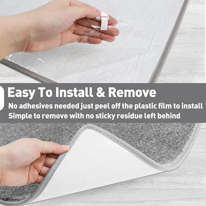PURE ERA Carpet Stair Tread Landing Mat Tape Free Self Adhesive Non Slip Skid - Image 7