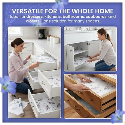 8X Linen Scented Drawer Liners for Dresser - Image 5