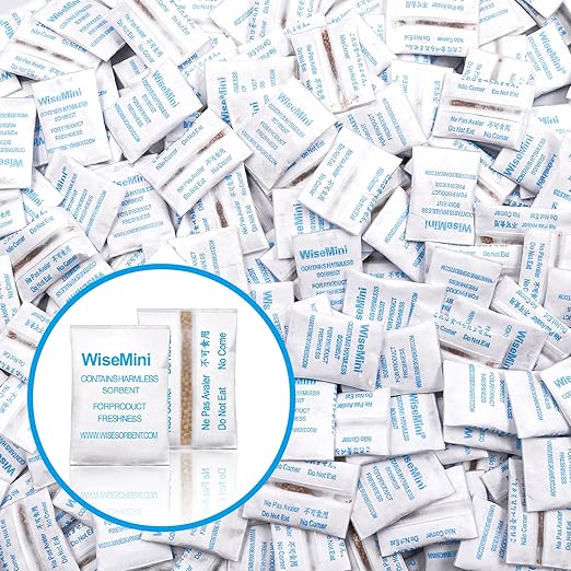 1 Gram 100 Pack Molecular Sieve Packets, Dessicant Packets, Dessicant Packs - Image 2