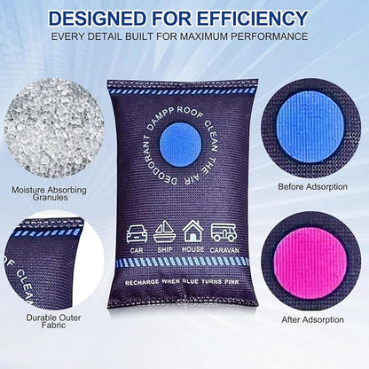 Reusable Dehumidifier Bags, Car Moisture Absorber - Image 3