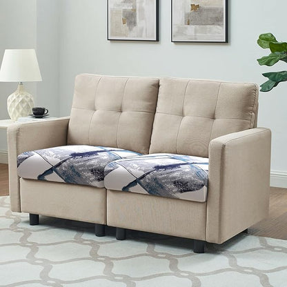Fuloon Sofa Cushion Covers, Stretch Printed Seat Cushion Cover Couch Seat - Image 9
