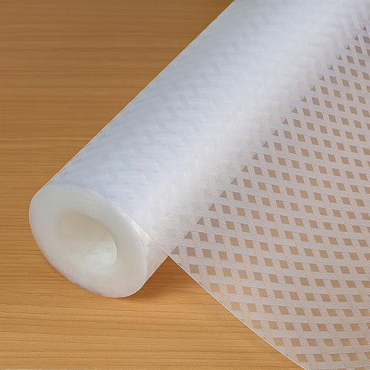 Hersvin Shelf Liners 10 in x 20 ft EVA Drawer Mats, Non-Adhesive Cupboard by Hersvin