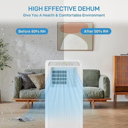GarveeHome Portable Air Conditioner, Energy Efficient 10, 000 BTU AC - Image 6
