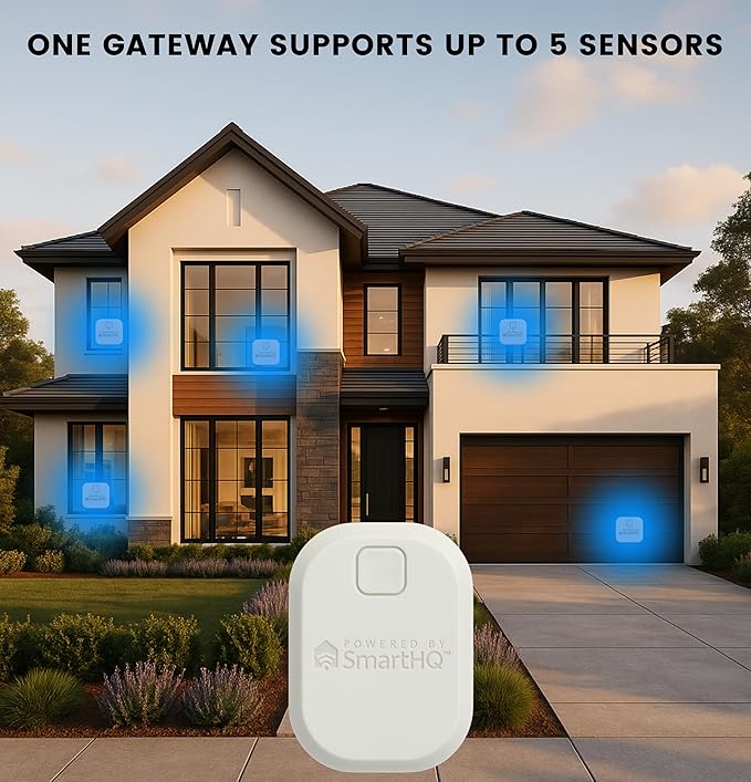 SmartHQ™ WiFi Water Leak Detector, Personal Security Water Leak Alarm - Image 2