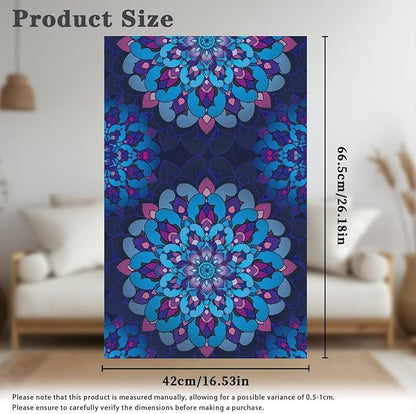 Mandala Pattern Headrest Cover for Recliner Machine Washable Fabric Headrest - Image 6