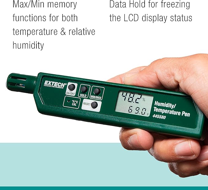 Extech 445580 Humidity and Temperature Pen - Image 6