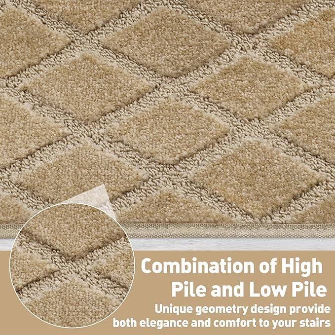 PURE ERA Carpet Stair Tread Landing Mat Tape Free Self Adhesive Non Slip Skid - Image 5