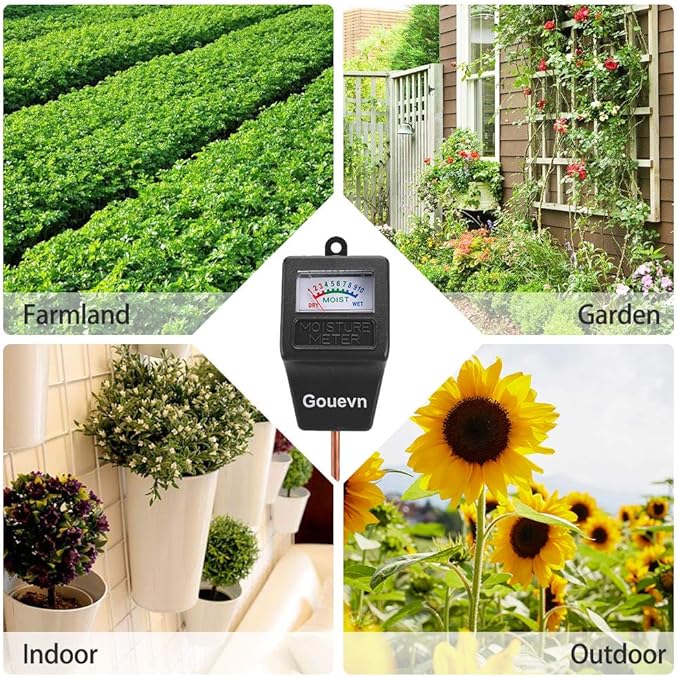 Soil Moisture Meter, Plant Moisture Meter Indoor & Outdoor, Hygrometer Moisture - Image 7