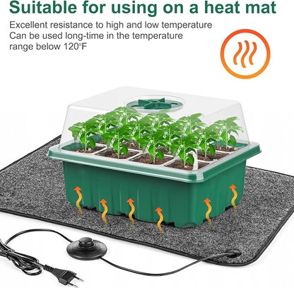 12 Pack Seed Starter Tray Seed Starter Kit - Image 7