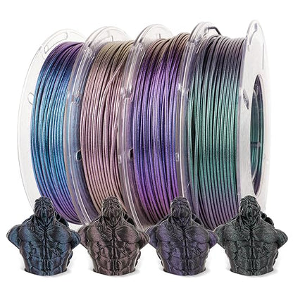 AMOLEN PLA 3D Printer Filament, PLA PrintingFilament Starry Sky Series Pla - Image 7