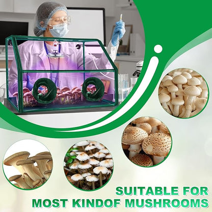 Meonum Large Still Air Box Mushroom Grow Tent, Monotub Kit - Image 7