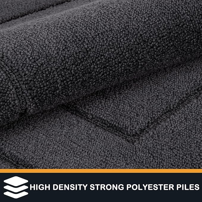 PURRUGS Dirt Trapping Door Mat 24" x 59", Non-Slip/Skid Machine Washable - Image 5