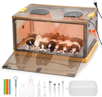 TURBRO 157 L Pet Incubator for Puppies and Kittens, Temperature and Humidity - Image 2