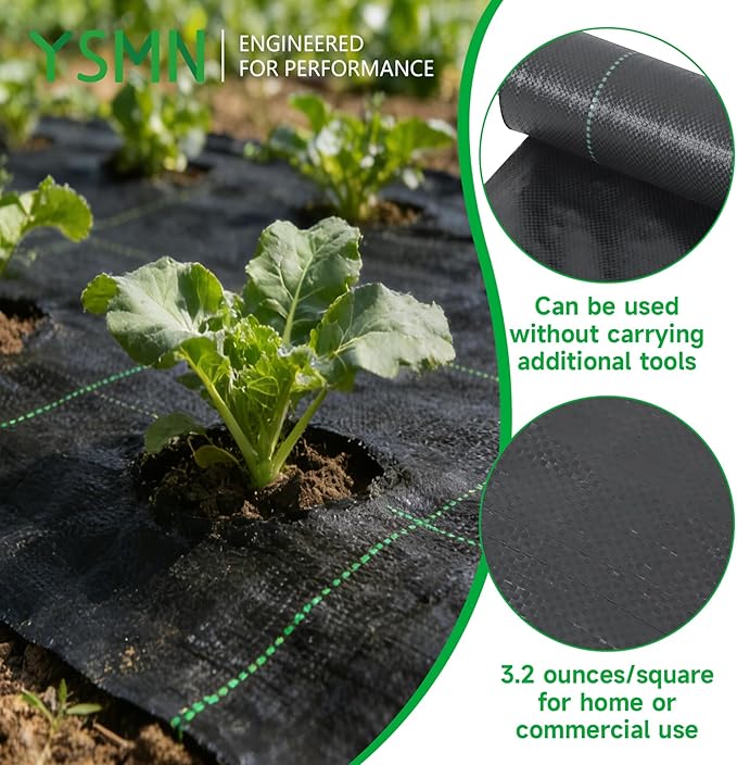 Weed Barrier Fabric Planting Cover - Image 4