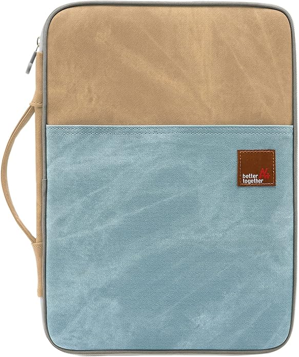 Document A4 Bag Case Waterproof Organizer Portfolio Office Travel Zipper by El-fmly