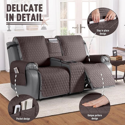 TAOCOCO 100% Waterproof Loveseat Recliner Cover - Image 6