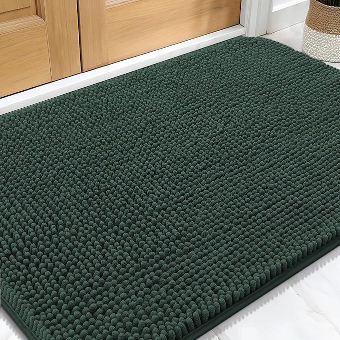 OLANLY Dog Door Mat for Muddy Paws 32x20, Absorbs Moisture and Dirt, Absorbent by OLANLY