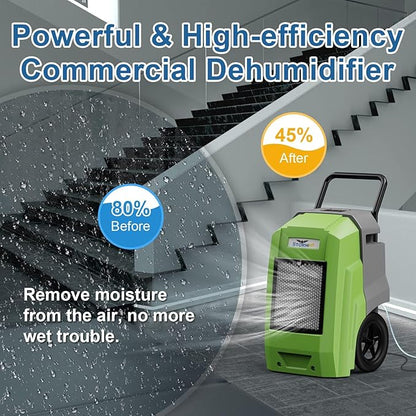 ALORAIR 180 Pints Commercial Dehumidifier - Image 5