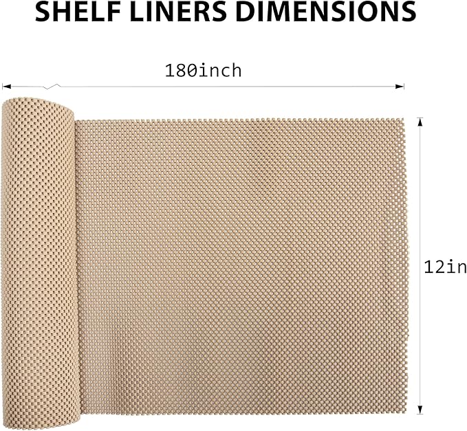 Shelf Liners for Cabinets-Drawer Liner Cabinet Liners for Shelves Kitchen - Image 6