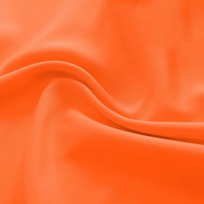 2Panels Vibrant Orange Blackout Thermal Insulated Curtains - Image 6