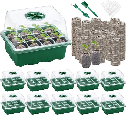10 Sets Seed Starter Tray Kit Seed Starter Trays by Hahood