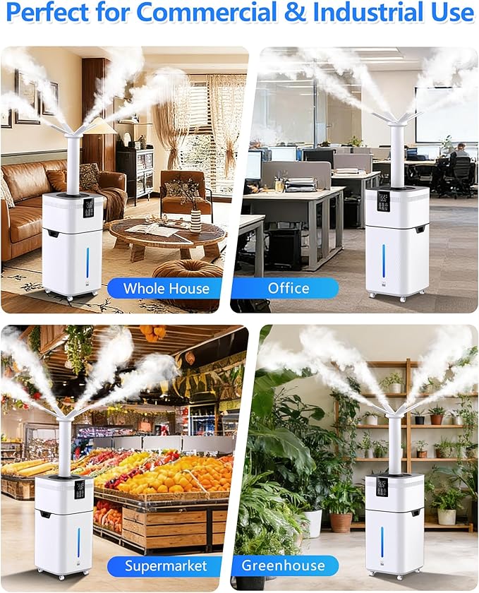 30L/7.93Gal Commercial humidifier Large Room 4200 sq.ft, Whole House - Image 8