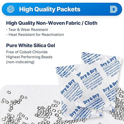 Dry & Dry Silica Gel Packets, Desiccants - Image 2