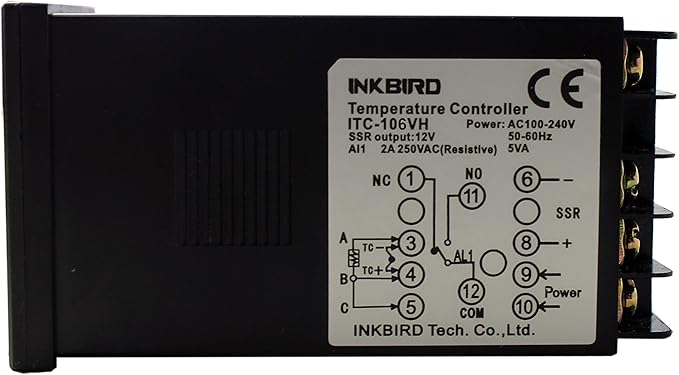 Inkbird ITC-106VH PID Temperature Thermostat Controllers Fahrenheit and - Image 2