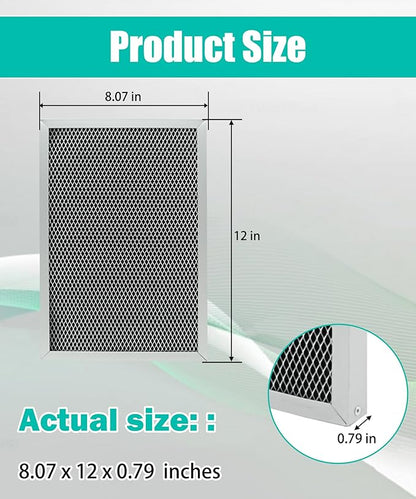 2 Packs Dehumidifier Replacement Filter MERV 8 Washable Compatible - Image 4