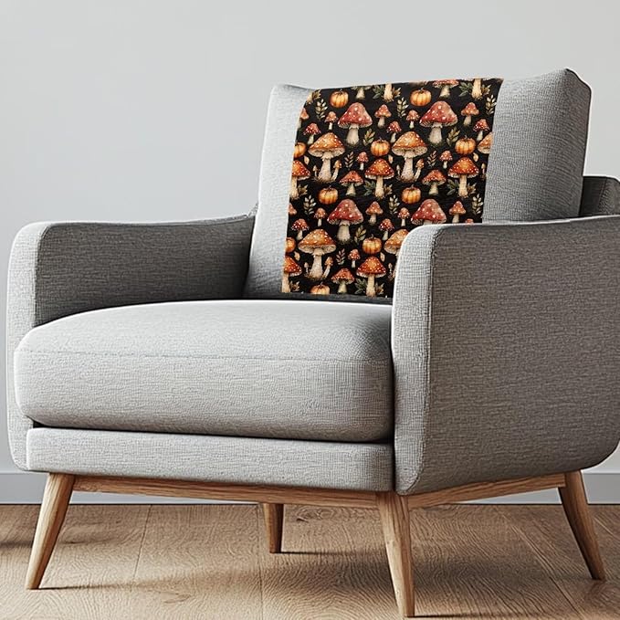 Mushroom Headrest Cover for Recliner Washable Fabric Sofa Protector for Head by Unknown