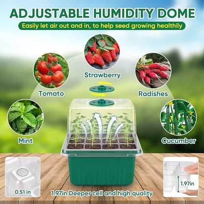 BlumWay Self-Watering Seed Starter Tray Kit - Image 8