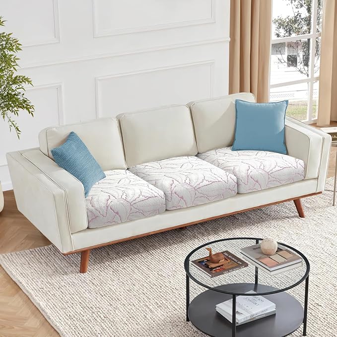 Fuloon Seat Cushion Covers, Stretch Couch Slipcovers Sofa Cushion Protective - Image 5
