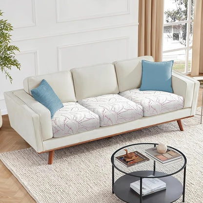 Fuloon Seat Cushion Covers, Stretch Couch Slipcovers Sofa Cushion Protective - Image 5