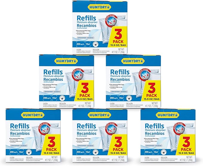 HUMYDRY Moisture Absorber Refills by Humydrymoistureabsorbers