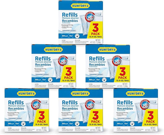 HUMYDRY Moisture Absorber Refills by Humydrymoistureabsorbers