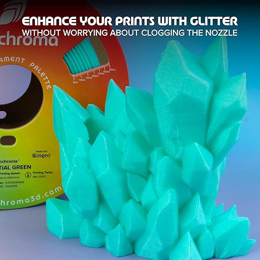 Polymaker Panchroma Celestial PLA Filament, Celestial Green 1.75mm 3D Printing - Image 3