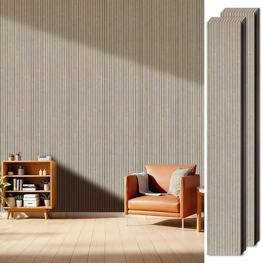 PS Wall Panels for Interior Wall Decor, Covers 129.16 sq.ft, Lightweight Wall by LARWORKS