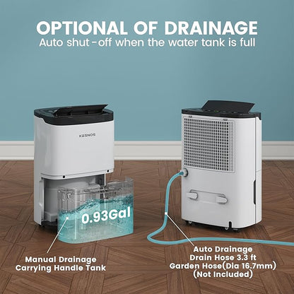 Kesnos 80 Pints Energy Star Dehumidifier - Image 5