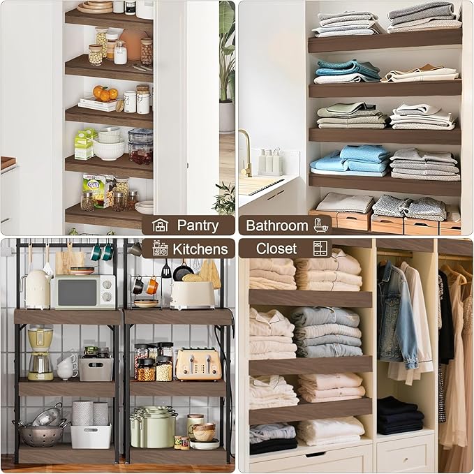 24x12 in Wire Shelf Covers for Pantry, Preventing Leakage of Items & Removable - Image 4