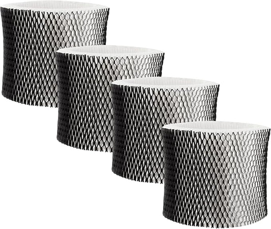 4 Pack HWF64 BWF64 Replacement Humidifier Wick Filter B | Compatible by Unknown