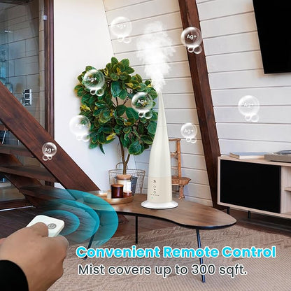 Cool Mist Humidifier, High Position Ultrasonic Humidifier - Image 4