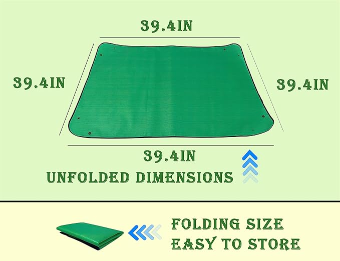 BIUWING Plant Repotting Mat, Waterproof Transplanting Mat, Foldable Indoor - Image 4