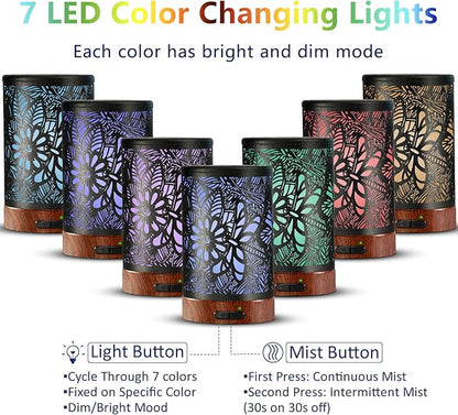 Essential Oil Diffuser Aromatherapy Diffuser - Image 3