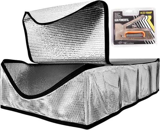 Premium Attic Door Insulation Cover, 25″x54″x11″, Extra Thick Double Bubble by EnergyWise